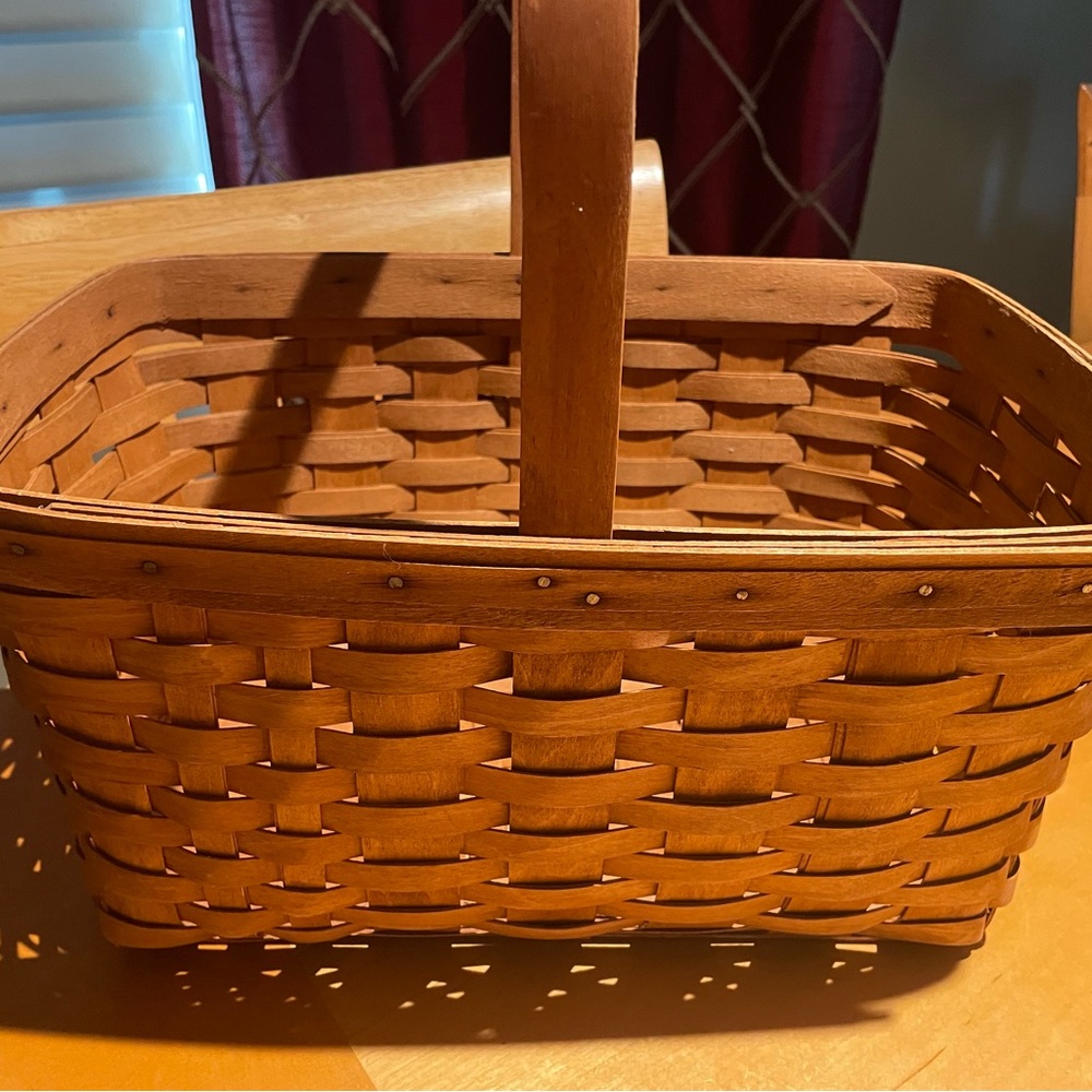 Longaberger Warm Brown Woven Basket